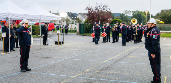 Passation de commandement du CIS de Saint-Arnoult-en-Yvelines