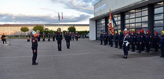 Passation de commandement CIS de Septeuil et de Bréval