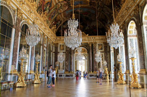 Gallerie des glaces du château de Versailles