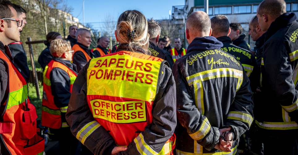Sapeurs-pompiers de la Garde départementale communication