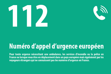 112 numéro d'appel d'urgence européen