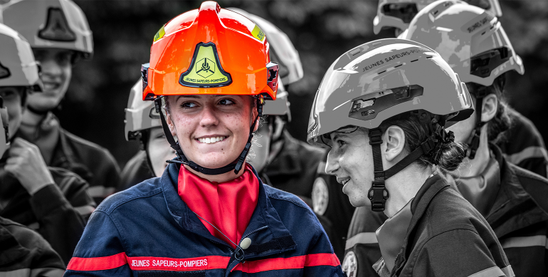 Les jeunes sapeurs-pompiers des Yvelines en plein entrainement