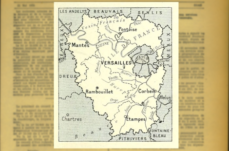 Ancienne carte du département de Seine-et-Oise